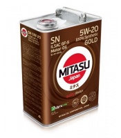 MJ-100 MITASU GOLD SN 5W-20 ILSAC GF-5 100% Synthetic