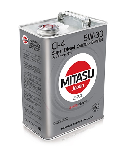 MJ-220 MITASU SUPER DIESEL CI-4 5W-30 Synthetic Blended