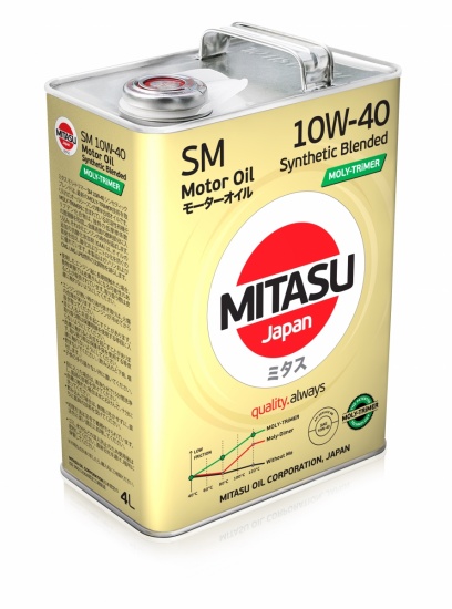 MJ-M22 MITASU MOLY-TRiMER SM 10W-40 SYNTHETIC BLENDED