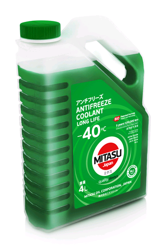 MJ-642. MITASU GREEN LONG LIFE ANTIFREEZE/ COOLANT – 40°C