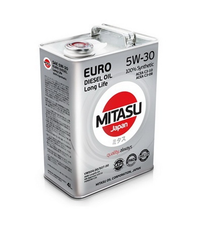 MJ-210 MITASU EURO DIESEL LL 5W-30 100% Synthetic