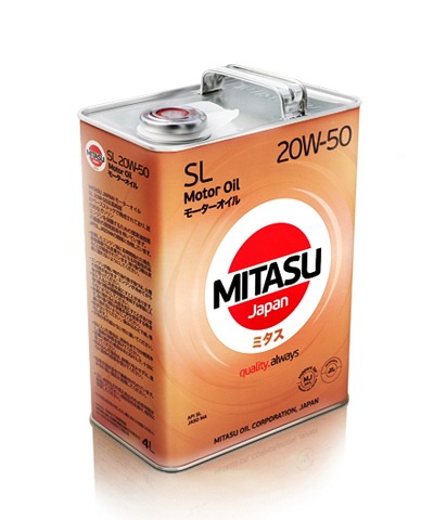 MJ-132 MITASU MOTOR OIL SL 20W-50