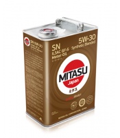 MJ-120 MITASU MOTOR OIL SN 5W-30 ILSAC GF-5 Synthetic Blended