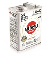 MJ-112 MITASU PAO SN 5W-40 100% Synthetic