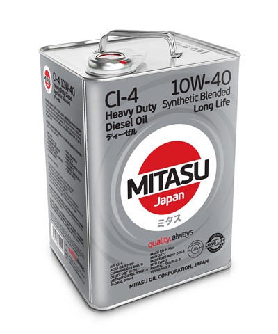 MJ-223 MITASU HD TURBO DIESEL CI-4 10W-40 Synthetic Blended